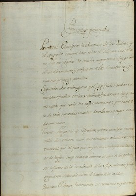 Libro Fondo reservado 4306 del siglo XVI de la sección Personajes