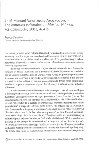 Los estudios culturales en México