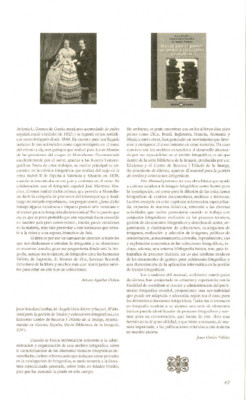 El Manual para la gestión de fondos y colecciones fotográficas