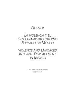Violencia y desplazamiento interno forzado en México