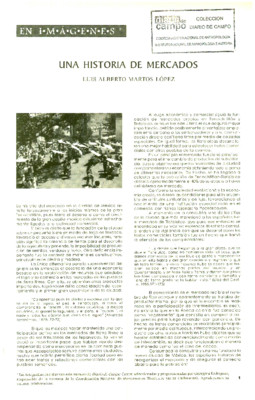 Una historia de mercados