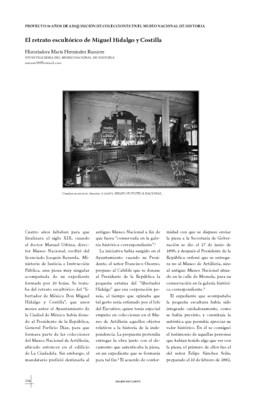 El retrato escultórico de Miguel Hidalgo y Costilla