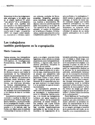 Los trabajadores también participaron en la expropiación