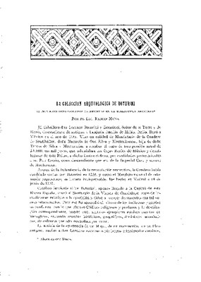 La colección arqueológica de Boturini