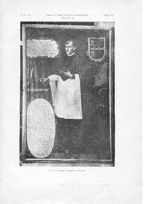 Galería iconográfica del Museo Nacional de Arqueología, Historia y Etnografía. El doctor Juan José de Eguiara y Eguren.