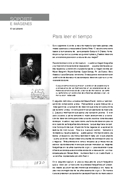 Para leer el tiempo