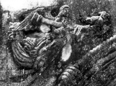 Capilla posa del convento franciscano de Huejotzingo, detalle arquitectónico