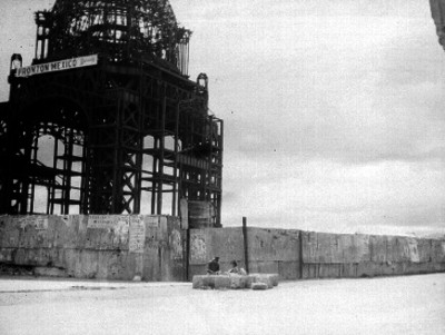 Construcción metálica del Palacio Legislativo