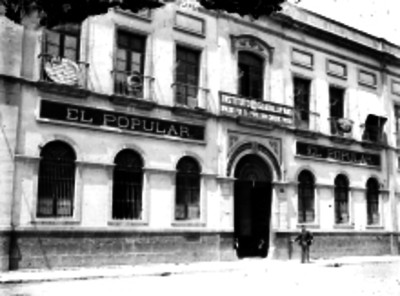 Edificio de la administración y redacción de el popular, fachada