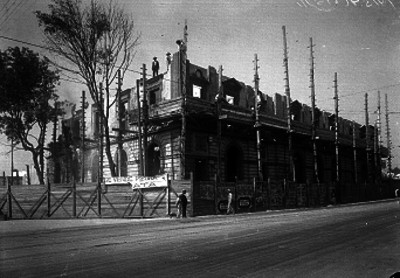 Demolición de la cárcel de Belén