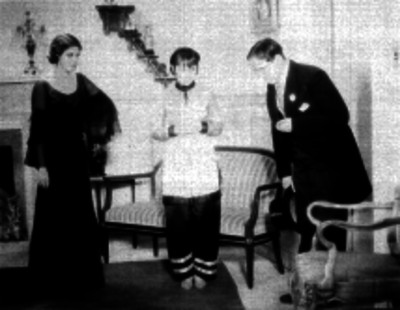 Actores durante una escena