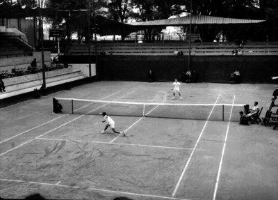 Encuentro masculino de tenis