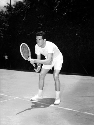 Gustavo Palafox en la cancha durante un juego