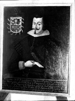 Diego López Pacheco Cabrera y Bobadilla, virrey de la Nueva España, pintura