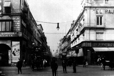 Avenida Madero en la Ciudad de México, vista general
