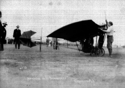 Edmond "Audemars en el Demoiselle"