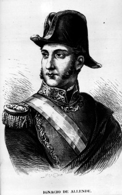 Ignacio María de Allende, litografía