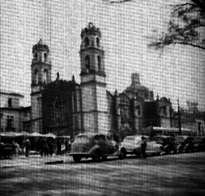 Iglesia en la ciudad de México, fachada