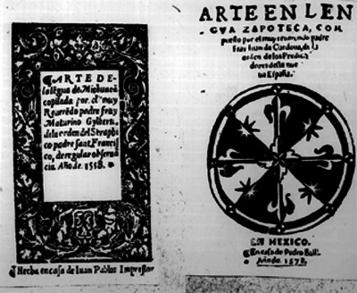 Portadas de libros escritos en el siglo XVI