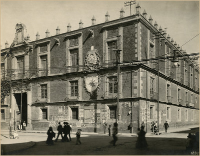 Ex-aduana de Santo Domingo, fachada detalle
