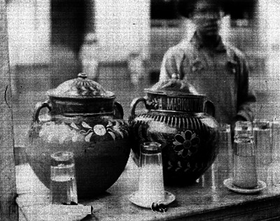 Puesto de aguas frescas