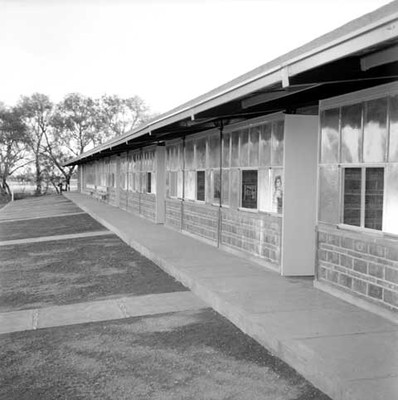 Pasillo de una escuela de Aguascalientes