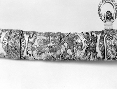 Funda medieval, colección de armas de Adolfo López Mateos