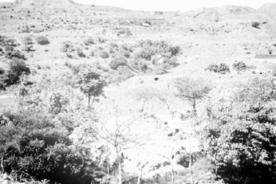 Fragmentos de muro, vista general