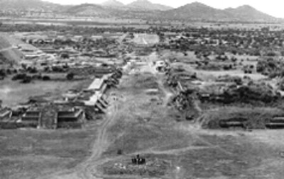 Panorámica de la calzada de los muertos