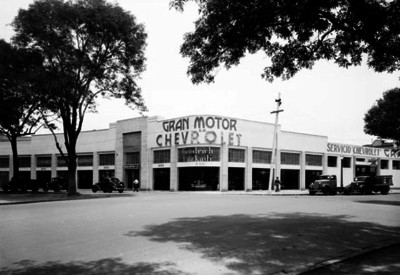 "GRAN MOTOR S.A. CHEVROLET", fachada