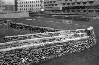 Plataforma y escalinatas del Templo Mayor