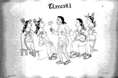 Lámina 1 del Lienzo de Tlaxcala