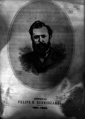 "General Felipe Berriozábal", Ministro de Guerra y Marina, reprografía