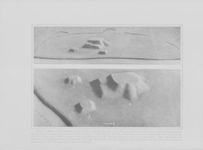 Maqueta de las pirámides de Monks Mound, reprografía