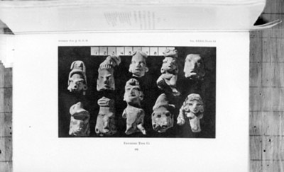 Lote de figurillas antropomorfas, reprografía