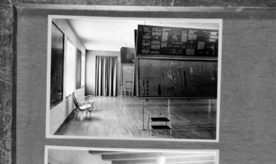 Interior de una sala de numismática, reprografía