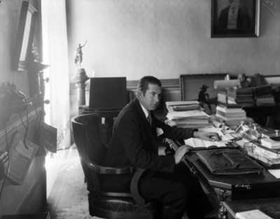 Miguel Othón de Mendizabal, Director del Museo Nacional, retrato
