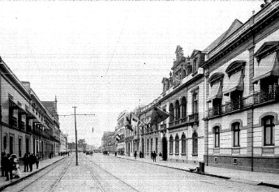 Calle de Rosales, vista general