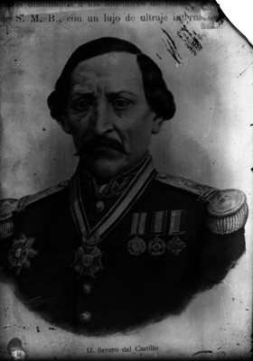Severo del Castillo, militar, retrato