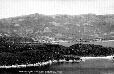 Puerto de "Acapulco", visto "desde el faro"