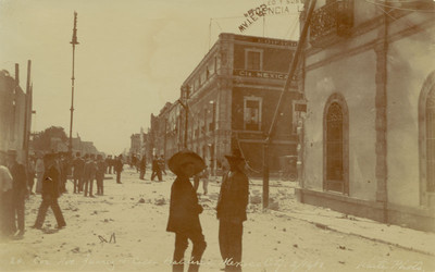 "Cor. Ave. Juarez &amp; calle Balderas Mexico City" o Esquina con Avenida Juárez y calle Balderas