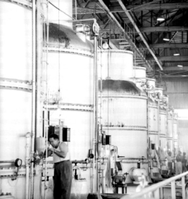 Instalación industrial en el ingenio azucarero de Xicoténcatl