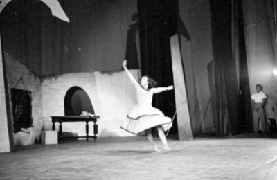 Escena del Ballet "Maestra Rural"
