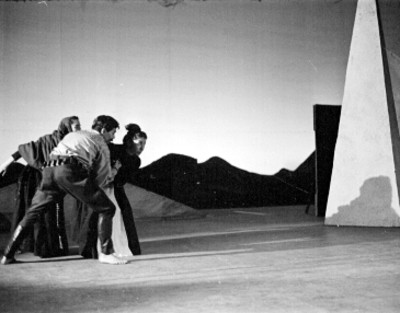 Maestra rural, escena del ballet