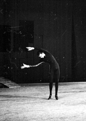 Ensayo del ballet "visiones"