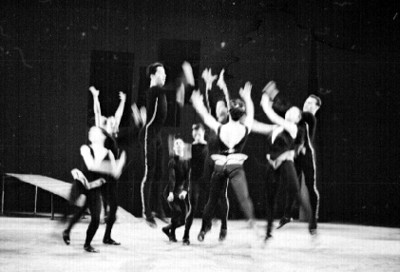 Ensayo del ballet "visiones"