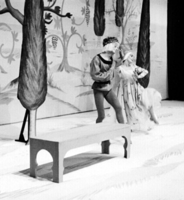Cuento, escena del ballet