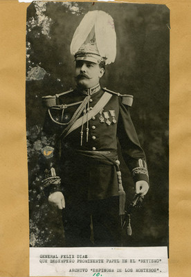 Félix Díaz, retrato