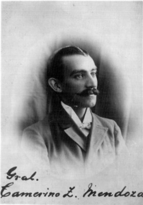 "Gral. Camerino Z. Mendoza", militar, retrato