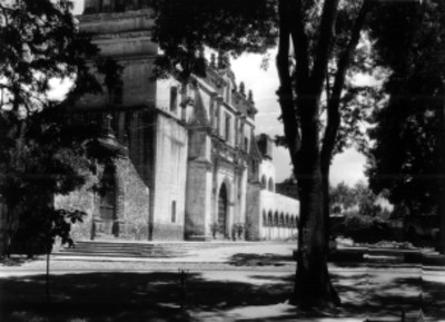 Iglesia de San Juan Bautista en Coyoacán, ciudad de México